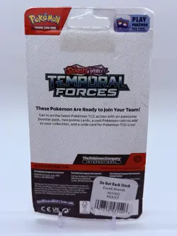 Pokemon TCG: Temporal Forces Premium CheckLane Blister New Capsakid & Scovillian - Image 2