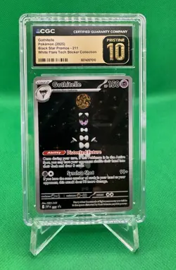 2025 POKEMON SVP EN-SV BLACK STAR PROMO #211 GOTHITELLE CGC 10 - Image 1