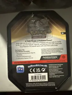 Pokemon TCG Collector Tin SLAKING or DARKRAI NEW Factory Sealed. Lot Of 4 - Image 5