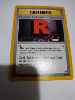 Mint/Nm Rocket's Hideout 63/64 Cool Gengar WoTC Neo Revelation 2000 Pokemon - Image 1