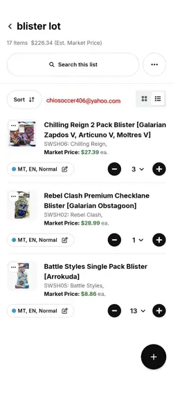 Pokemon Tcg Blister Pack Lot Chilling Reign Battle Styles SWSH Tyranitar V U🦖 - Image 5