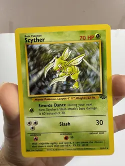 Pokemon Scyther Jungle 26/64 Non Holo Rare - Image 2