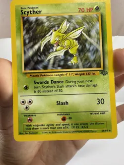 Pokemon Scyther Jungle 26/64 Non Holo Rare - Image 4
