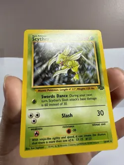 Pokemon Scyther Jungle 26/64 Non Holo Rare - Image 5