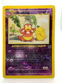 Slowking 14/18 with Swirl Southern Islands Reverse Holo Pokemon TCG - Image 1