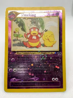 Slowking 14/18 with Swirl Southern Islands Reverse Holo Pokemon TCG - Image 2