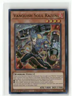 Yugioh Vanquish Soul Razen WISU-EN016 Ultra Rare NM 1st Ed - Image 1