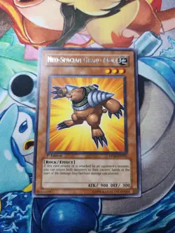 Yu-Gi-Oh! TCG Neo-Spacian Grand Mole DP06-EN002 Jaden Yuki 3 1st Edition Rare LP - Image 1