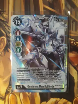 Digimon Card Game Omnimon: Merciful Mode BT9-083 Super Rare NM - Image 1