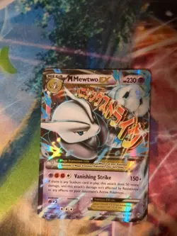 M Mewtwo EX - 63/162 - Mega - Ultra Rare - XY BreakThrough - Pokemon TCG Card NM - Image 1