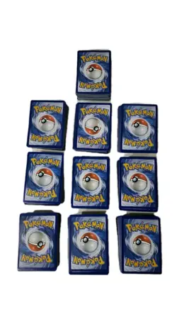 1000 Pokemon Card Bulk Lot Common Uncommon 75 Reverse Holos W/NO energy/trainers - Image 2