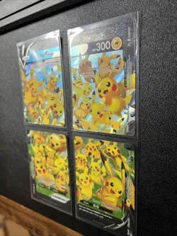 Pikachu V-Union 4-Card Set Pokemon TCG SWSH139-142 Holo Promo - NM - Image 3