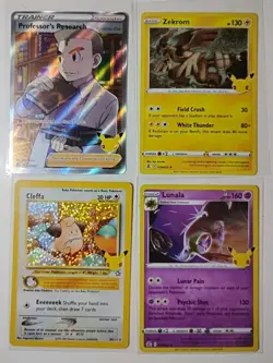 Pokemon TCG Celebrations 25th Anniversary Holo Card Lot of 4 Authentic CCG - Image 1