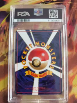 Pokemon Card Japanese Vending expansion sheet 1998 glossy PSA 10 Tauros - Image 5