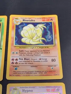 Vintage Holo Rare Pokemon Cards WOTC 1999 Base Set, Fossil, Jungle - Raichu - Image 4