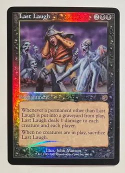 MTG LAST LAUGH (FOIL) Torment (OldManMTG 003-688) - Image 1