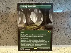 Shifting Woodland 357 Borderless Rare Modern Horizons 3 MTG Near Mint - Image 1