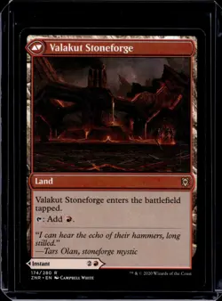 MTG Valakut Awakening Valakut Stoneforge Zendikar Rising 174/280 Regular Rare - Image 2