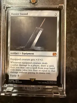 Buster Sword Final Fantasy Regular - Image 1