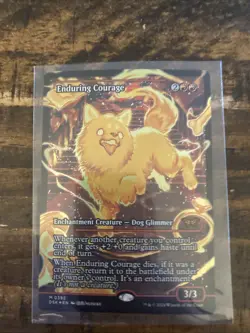 Enduring Courage (Showcase) Duskmourn: House of Horror Foil - Image 1