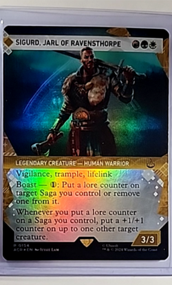 Magic The Gathering Assassins Creed Showcase Foil Sigurd Jarl of Ravensthorpe - Image 1