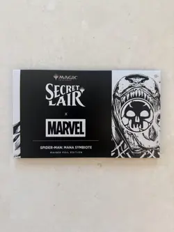 🔥Secret Lair x Marvel's Spider-Man: Mana Symbiote Raised Foil Edition - Image 1
