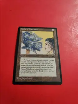 HELM OF OBEDIENCE ALLIANCE MTG CRISP NEVER PLAYED - Image 1