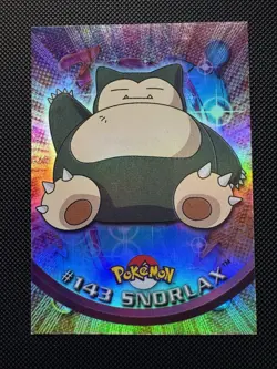Topps 2000 Pokemon Snorlax Rainbow Foil - Image 1