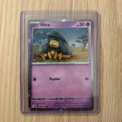 Abra 063/165 Cosmos Holo Promo Pokemon 151 Scarlet & Violet NM - Image 1