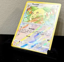 Persian 102/147: Pokemon Sm-Burning Shadows Rare Reverse Holo NM/M - Image 2