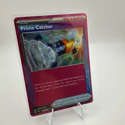 Prime Catcher 119/131 S&V Prismatic Evolutions Ace Spec Holo Rare Pokemon TCG NM - Image 2
