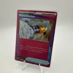 Prime Catcher 119/131 S&V Prismatic Evolutions Ace Spec Holo Rare Pokemon TCG NM - Image 3