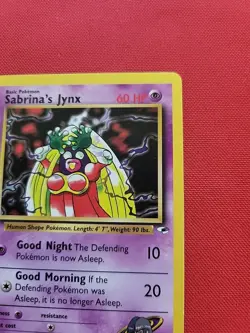 Pokemon: Sabrina’s Jynx #59/132 Gym Heroes 2000 Vintage WOTC Non-holo - LP - M41 - Image 5