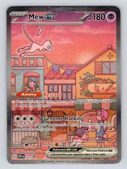 Pokemon TCG Mew ex 053 Scarlet & Violet Black Star Promo SVP053 Pokemon 151 - Image 1