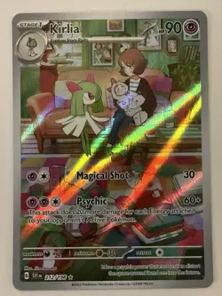 Pokemon ~ Kirlia 212/198 ~ Illustration Rare ~ Scarlet & Violet ~ Pack Fresh - Image 1