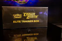 New, Pokemon Crown Zenith Elite Trainer Box ETB Factory Sealed - Image 4