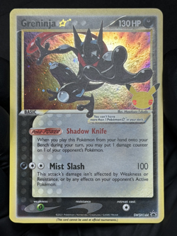 2021 TCG Pokemon #SWSH144 Greninja Holo SWSH Black Star Promos - Image 3