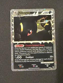 Pokemon Umbreon Prime 86/90 Ultra Rare Holo HGSS Undaunted - Image 1