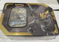 Pokemon TCG: Pikachu & Zekrom GX Tag Team Tin - Brand New Factory Sealed! - Image 1
