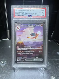 2023 Pokemon EN-Mew 151 Charizard EX 199/165 SIR GEM MINT PSA 10 - Image 1