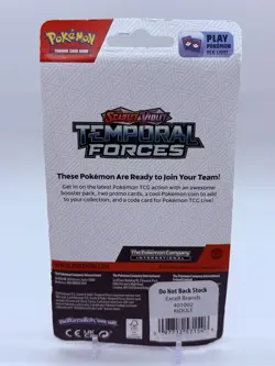 Pokemon TCG: Temporal Forces Premium Check Lane Blister New Finizen & Palafin - Image 2
