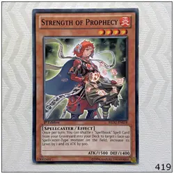 Strength of Prophecy - REDU-EN018 - Common 1st Edition Yugioh - Image 1