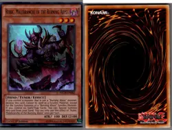 NECH-EN082 Yugioh, Rubic, Malebranche of the Burning Abyss, Holo Ultra Rare - Image 1