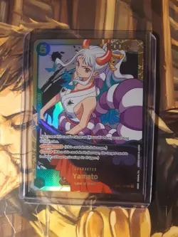 One Piece Card Game Yamato OP01-121 SEC Secret Rare Foil Romance Dawn English NM - Image 1