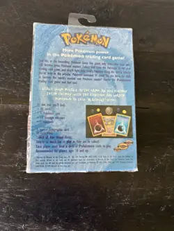 Pokemon Blackout New Factory Sealed 1999 Card Themed Deck - Image 2