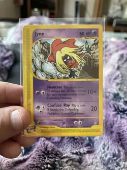 JYNX - 18/147 Aquapolis **RARE** Pokemon e-Card Series. 2002 WOTC ~ LP To NM - Image 3