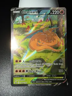 Charizard v SWSH260 Sword & Shield Promo Card Near Mint Condition #2.1 - Image 1