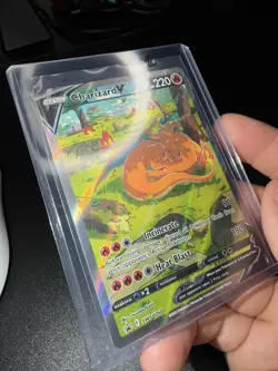 Charizard v SWSH260 Sword & Shield Promo Card Near Mint Condition #2.1 - Image 3