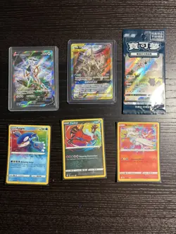 Pokemon S-Chinese Arceus Lot! 3 Arceus Cards + 3 Extra! 6 Cards, US SELLER🇺🇸 - Image 1