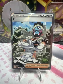 Pokemon TCG Eri 199/162 Temporal Forces Full Art Ultra Rare Card - Image 1
